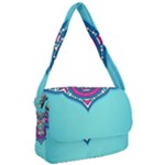 Blue Mandala Courier Bag