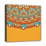 Sunshine Mandala Mini Canvas 8  x 8  (Stretched)