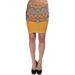 Sunshine Mandala Bodycon Skirt