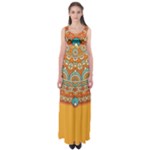 Sunshine Mandala Empire Waist Maxi Dress