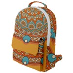 Sunshine Mandala Flap Pocket Backpack (Small)