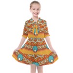 Sunshine Mandala Kids  All Frills Chiffon Dress