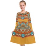 Sunshine Mandala Kids  Midi Sailor Dress