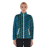 0059 Comic Head Bothered Smiley Pattern Winter Jacket