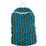 0059 Comic Head Bothered Smiley Pattern Foldable Lightweight Backpack