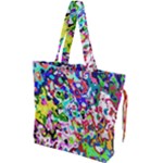 Colorful paint texture                                                  Drawstring Tote Bag