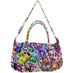 Colorful paint texture                                                 Removal Strap Handbag