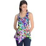 Colorful paint texture                                                    Sleeveless Tunic