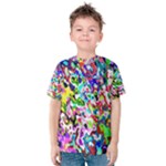 Colorful paint texture                                                    Kid s Cotton Tee