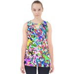 Colorful paint texture                                                    Cut Out Tank Top