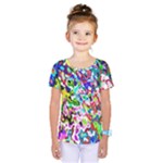 Colorful paint texture                                                     Kids  One Piece Tee