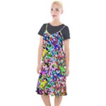 Colorful paint texture                                                 Camis Fishtail Dress