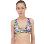 Colorful paint texture                                                  Classic Banded Bikini Top