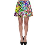 Colorful paint texture                                                    Skater Skirt