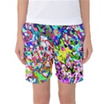Colorful paint texture                                                   Women s Basketball Shorts