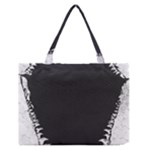 Shark Jaws Zipper Medium Tote Bag