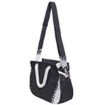 Shark Jaws Rope Handles Shoulder Strap Bag