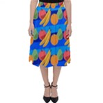 Fruit Texture Wave Fruits Classic Midi Skirt