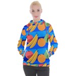 Fruit Texture Wave Fruits Women s Hooded Pullover