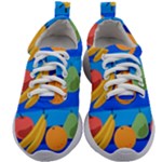 Fruit Texture Wave Fruits Kids Athletic Shoes