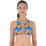 Fruit Texture Wave Fruits Perfectly Cut Out Bikini Top