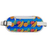 Fruit Texture Wave Fruits Rounded Waist Pouch