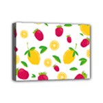 Strawberry Lemons Fruit Mini Canvas 7  x 5  (Stretched)