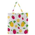 Strawberry Lemons Fruit Grocery Tote Bag