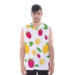 Strawberry Lemons Fruit Men s Basketball Tank Top