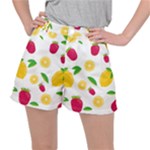 Strawberry Lemons Fruit Ripstop Shorts