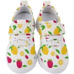 Strawberry Lemons Fruit Kids  Velcro Strap Shoes
