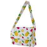 Strawberry Lemons Fruit Full Print Messenger Bag (L)