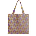 Halloween Candy Zipper Grocery Tote Bag