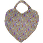 Halloween Candy Giant Heart Shaped Tote