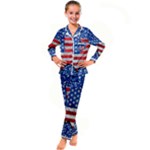 usa-map-and-flag-on-cement-wall-texture-background-design-1591646654pet Kid s Satin Long Sleeve Pajamas Set