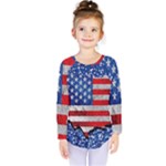 Usa-map-and-flag-on-cement-wall-texture-background-design-1591646654pet Kids  Long Sleeve Tee