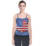 Usa-map-and-flag-on-cement-wall-texture-background-design-1591646654pet Velvet Spaghetti Strap Top