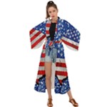 Usa-map-and-flag-on-cement-wall-texture-background-design-1591646654pet Maxi Kimono