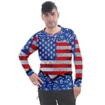 Usa-map-and-flag-on-cement-wall-texture-background-design-1591646654pet Men s Pique Long Sleeve Tee