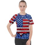 Usa-map-and-flag-on-cement-wall-texture-background-design-1591646654pet Women s Sport Raglan Tee