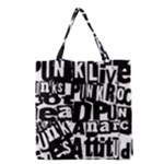 Punk Lives Grocery Tote Bag