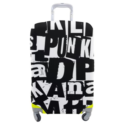 Punk Lives Luggage Cover (Medium) from UrbanLoad.com