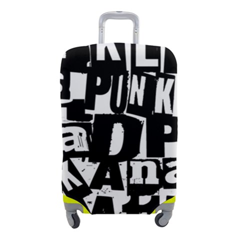 Punk Lives Luggage Cover (Small) from UrbanLoad.com
