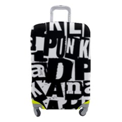 Punk Lives Luggage Cover (Small) from UrbanLoad.com