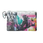 Graffiti Grunge Canvas Cosmetic Bag (Medium)