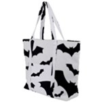 Deathrock Bats Zip Up Canvas Bag