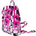 Pink Star Splatter Buckle Everyday Backpack