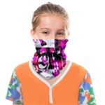 Pink Checker Graffiti  Face Covering Bandana (Kids)