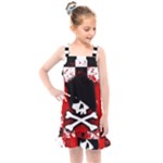 Emo Skull Kids  Overall Dress