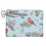 Christmas birds Canvas Cosmetic Bag (XL)